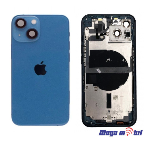 Maska A klasa iPhone 13 Blue Full ORI SH so volume on/off flet i wireless polnenje