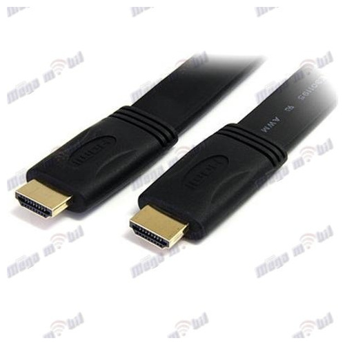 Kabel HDMI FLAT 3m black