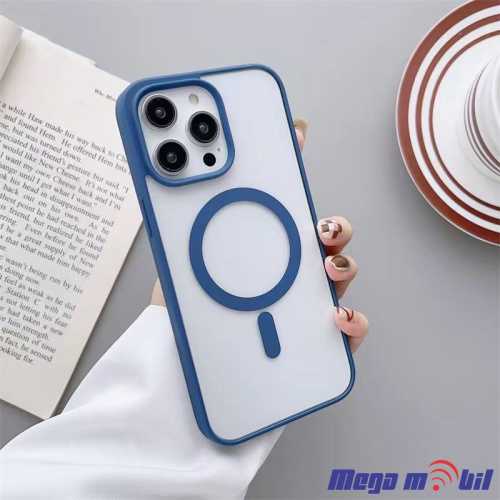 Futrola iPhone 15 Magsafe TPU navy blue