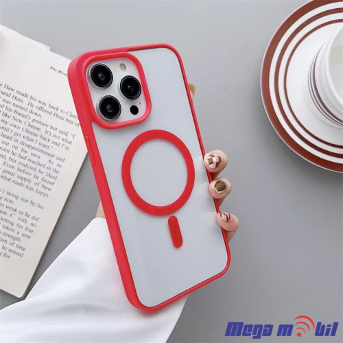 Futrola iPhone 15 Magsafe TPU red