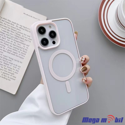 Futrola iPhone 14 Pro Max Magsafe TPU pink