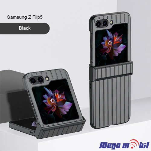 Futrola Samsung Galaxy Z Flip 5 Carriage Pattern black