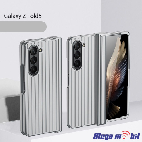 Futrola Samsung Galaxy Z Fold 5 Carriage Pattern silver