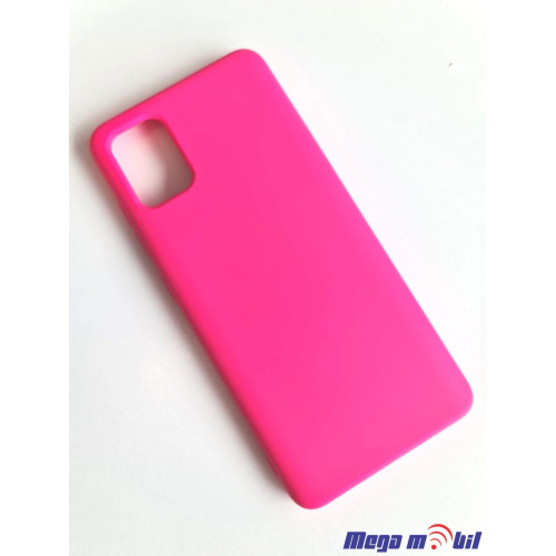 Futrola Samsung A51 Silicon Color pink.