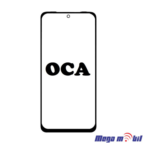 Staklo Samsung S911B/ S23 so OCA black