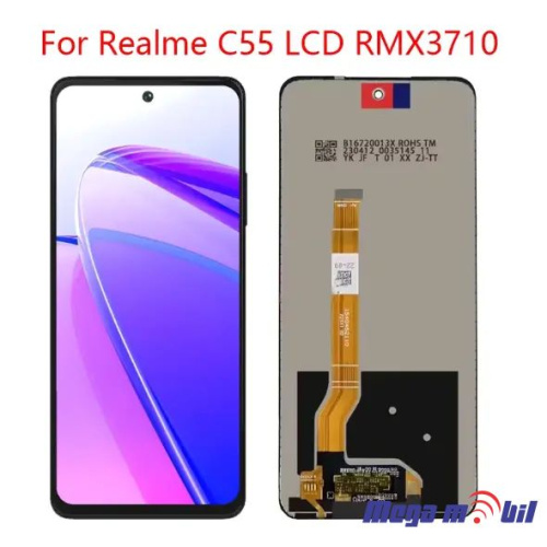 Ekran Realme C55 black