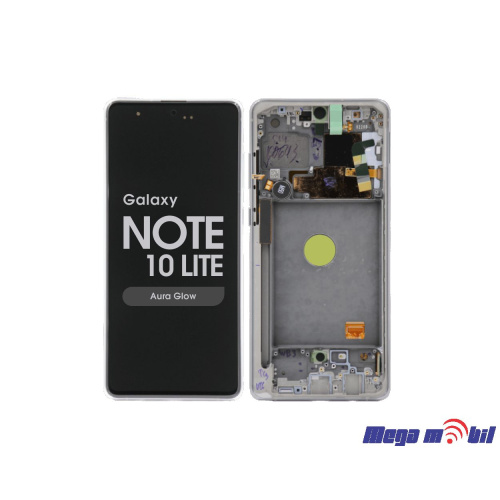 Ekran Samsung N770F Note 10 Lite komplet silver full org Repariran