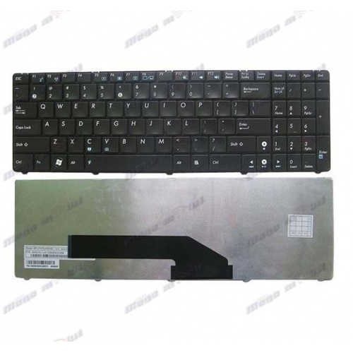Tastatura za laptop Asus K50IJ black /K50, K51, K50AB, K50AD, K50AF, K50C, K50IN, K50IN