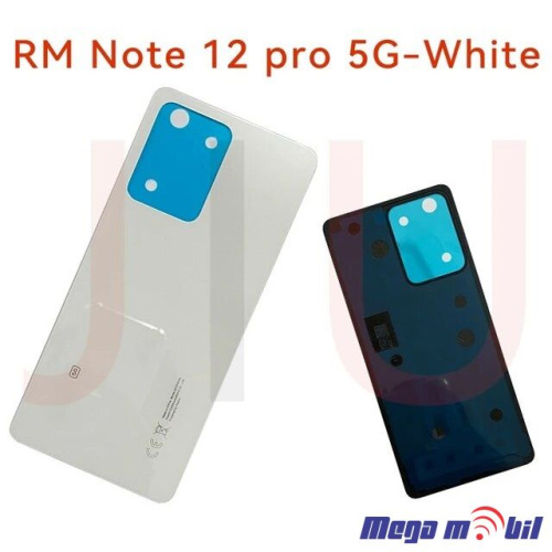 Zadno kapace Xiaomi Redmi Note 12 5G white