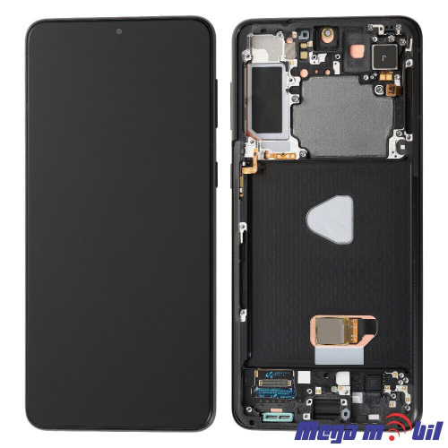 Ekran Samsung G996B S21 plus komplet Black SOFT OLED