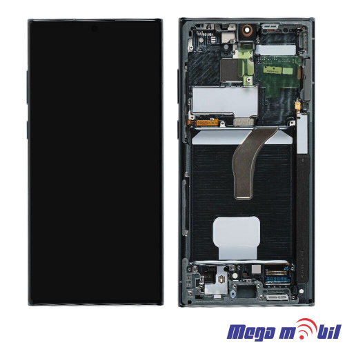 Ekran Samsung S908B S22 Ultra Green SOFT OLED