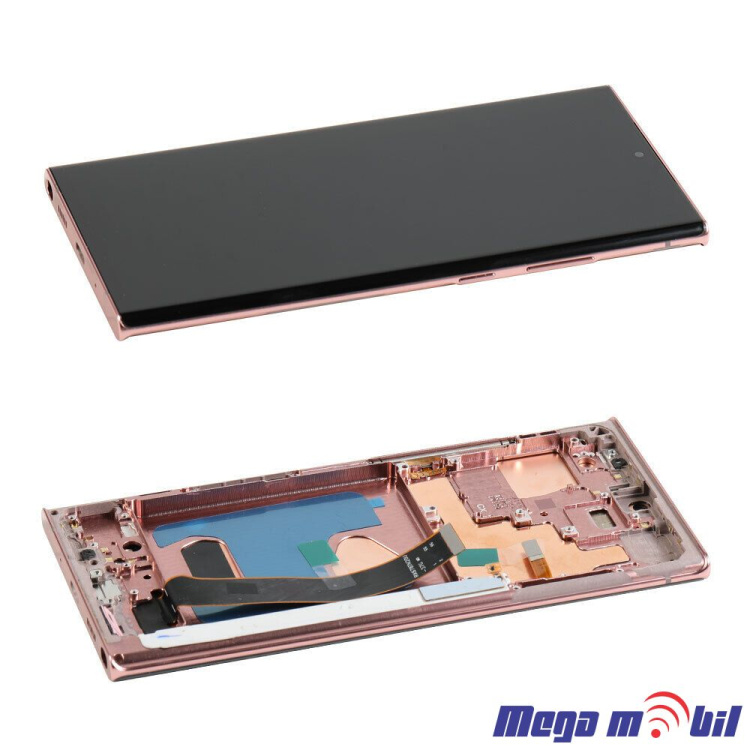 Ekran Samsung N985F Note 20 ultra komplet Bronze SOFT OLED