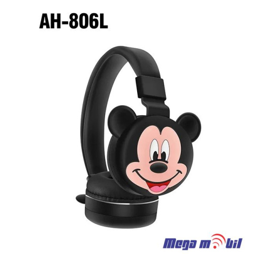 Slusalki Bluetooth Mickey AH-806L black