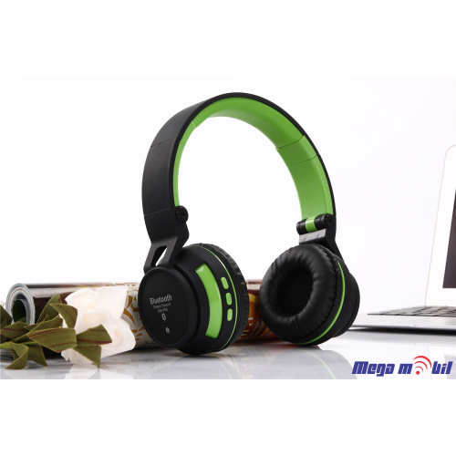 Slusalki Bluetooth SY-BT896 green