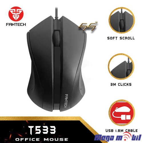 Gluvce Fantech Office T533 black