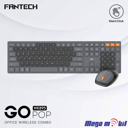 Tastatura Fantech GO WK895 Wireless Combo black