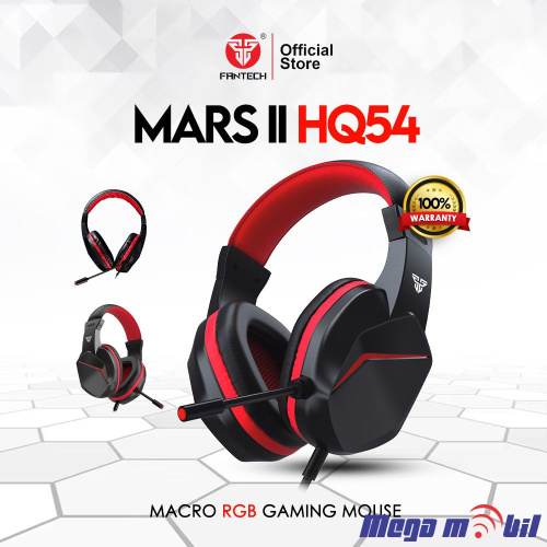 Slusalki Fantech Gaming HQ54 Mars II black