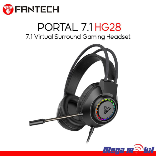 Slusalki Fantech Gaming HG28 Portal 7.1 black