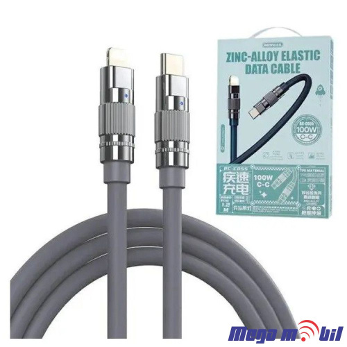 Data Kabel Type C PD REMAX Wefon RC-C055 100W Fast grey