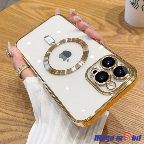 Futrola iPhone 13 Pro Metal Brushed gold