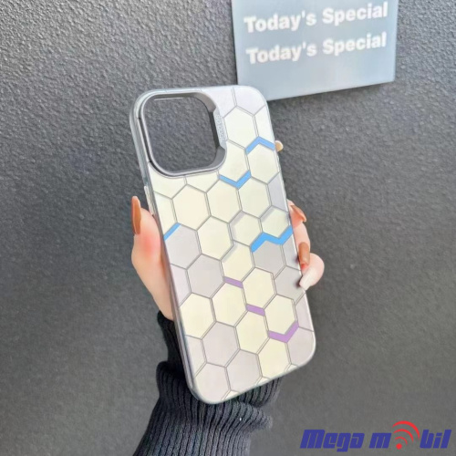 Futrola iPhone 13 Pro Honeycomb grey