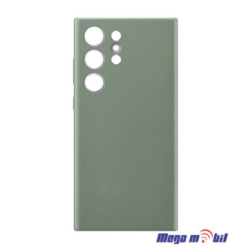 Futrola Samsung S24 Ultra Alu Leather green