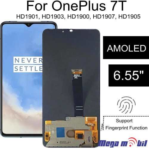 Ekran OnePlus 7T HD1903 AMOLED black