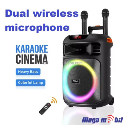 Zvucnik Bluetooth Karaoke ZQS12133