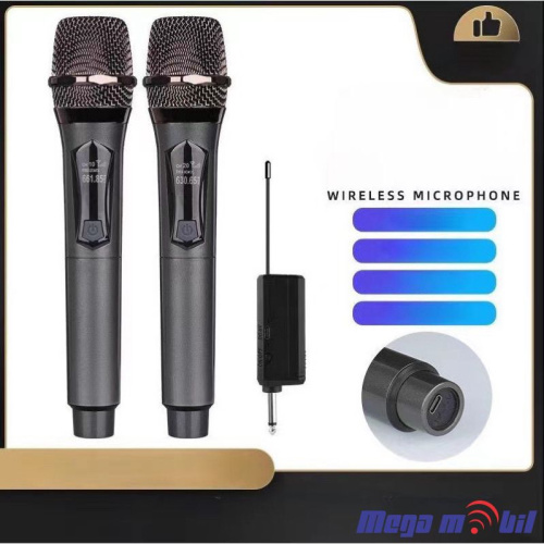 Mikrofon za Karaoke Wireless M12 (SET 2kom)