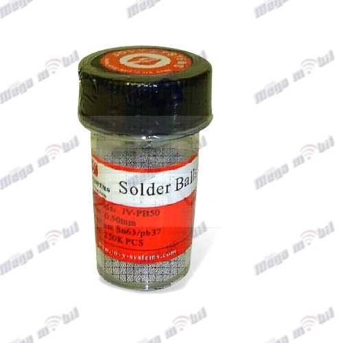 JV-PB60 Solder Balls Leaded (0.60mm)