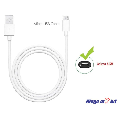 Data Kabel Micro 2A 1.5m white