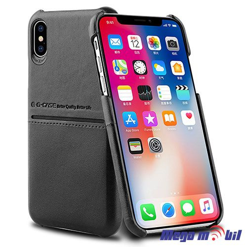 Futrola iPhone X /XS  G-Case leather black