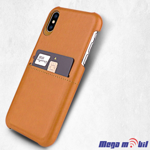 Futrola iPhone X /XS  G-Case leather brown