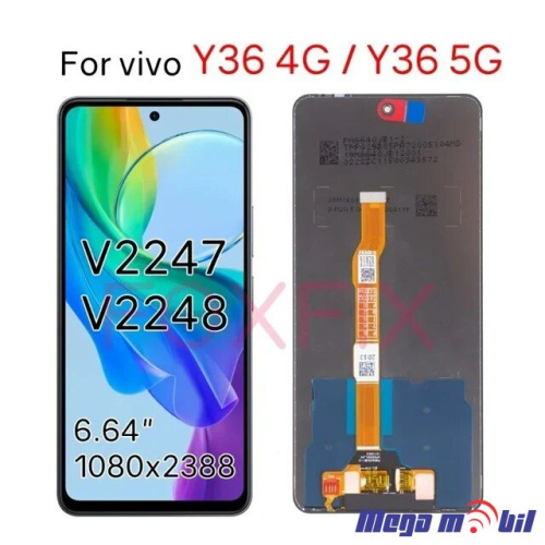 Ekran Vivo Y36 4G black