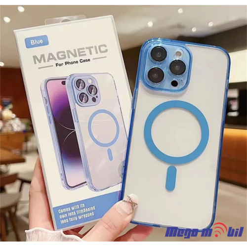 Futrola iPhone 15 Magnetic blue