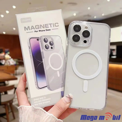 Futrola iPhone 15 Pro Magnetic white