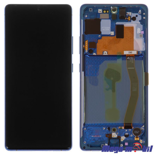 Ekran Samsung G770 S10 lite komplet Blue full org SH