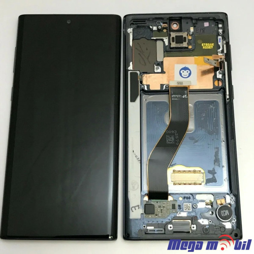 Ekran Samsung N970 Note 10 komplet Black full org SH