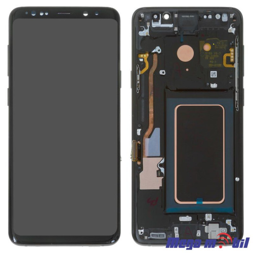 Ekran Samsung G965 S9 plus komplet Black full org SH
