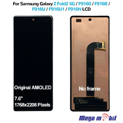 Ekran Samsung F916 Galaxy Z Fold 2 Preden SH