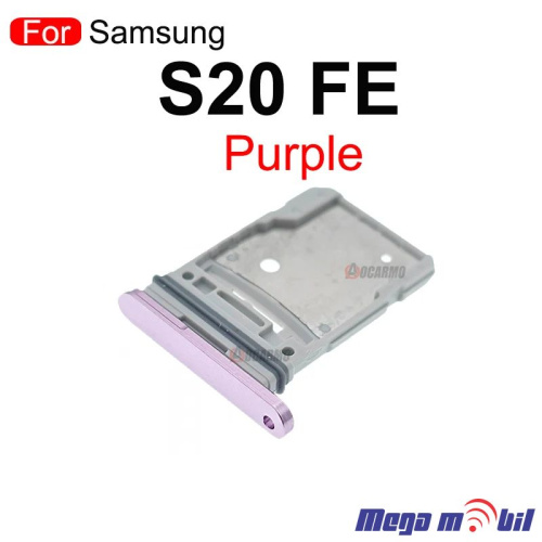 Drzac za Sim Samsung G780F/ S20 FE purple