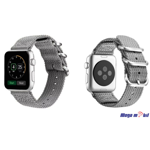 Remce za Smart Watch Apple Three Buckles 42/44mm silver
