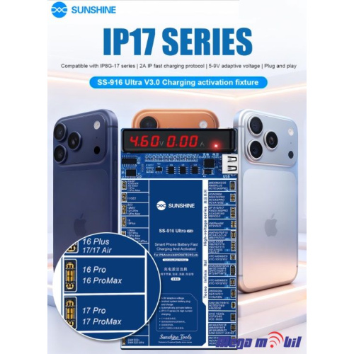 Tester za baterii iPhone + Android All in one SS916 Ultra