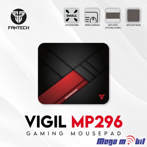 Podloga za gluvce Fantech MP296 Vigil black