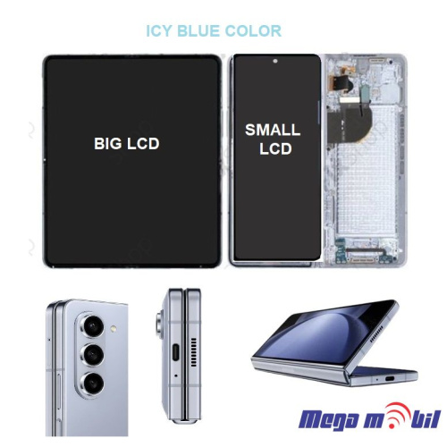 Ekran Samsung F946 Galaxy Z Fold 5 BIG+SMALL Blue full org SH 