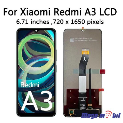 Ekran Xiaomi RedMi A3 black