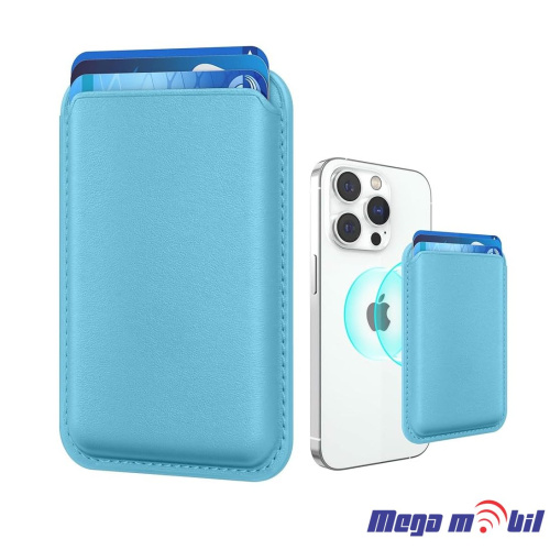 Magsafe Wallet light blue