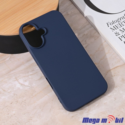 Futrola iPhone 16 Pudding MAT dark blue