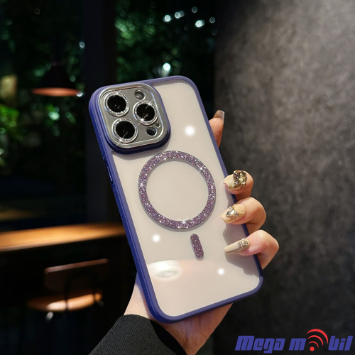 Futrola iPhone 15 Pro Max Magsafe Shining purple