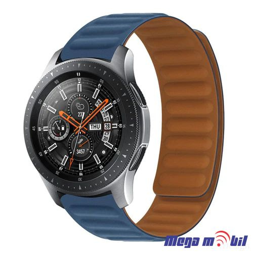 Remce za Smart Watch Magnetic Leather 22mm blue